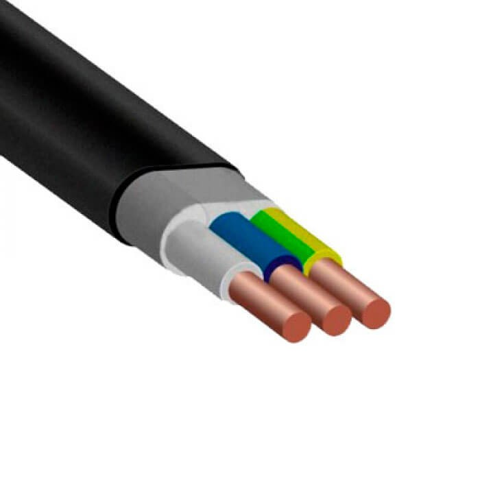 Кабель силовой ВВГнг(А)-LS 3х1.5 плоский барабан  ТРТС
