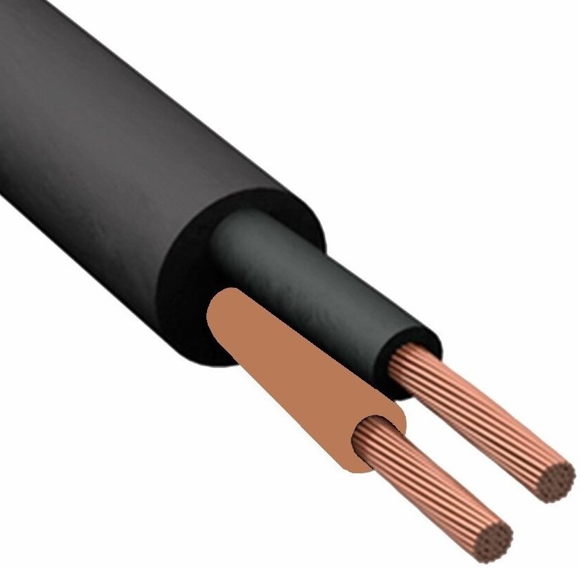 Кабель силовой КГТП 2х1 (N)-220/380-2 ТРТС