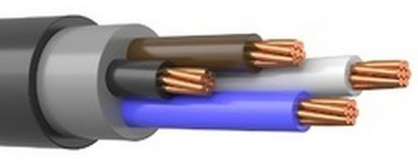 Кабель силовой ППГнг(А)-HF 4х35,0 мк (N) - 0,66 кВ ТРТС