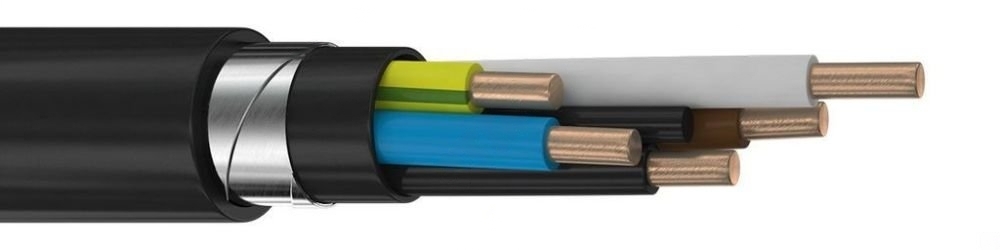 Кабель силовой ВБШвнг(А)-ХЛ 5х2,5 ок (N PE)-0,66 ТРТС