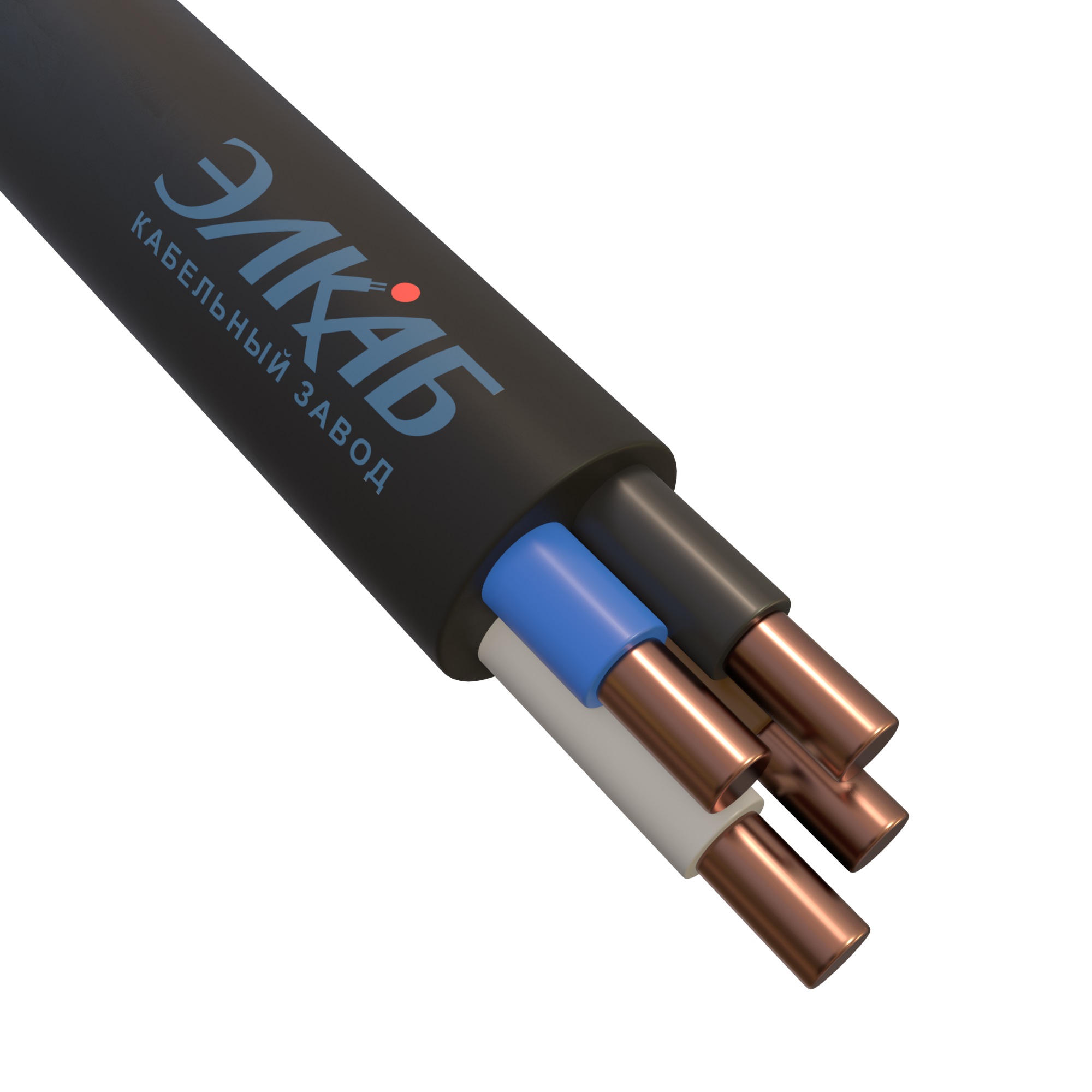Кабель силовой ВВГнг(А)-LSLTx 4х6,0 ок (N) - 0,66 кВ ТРТС