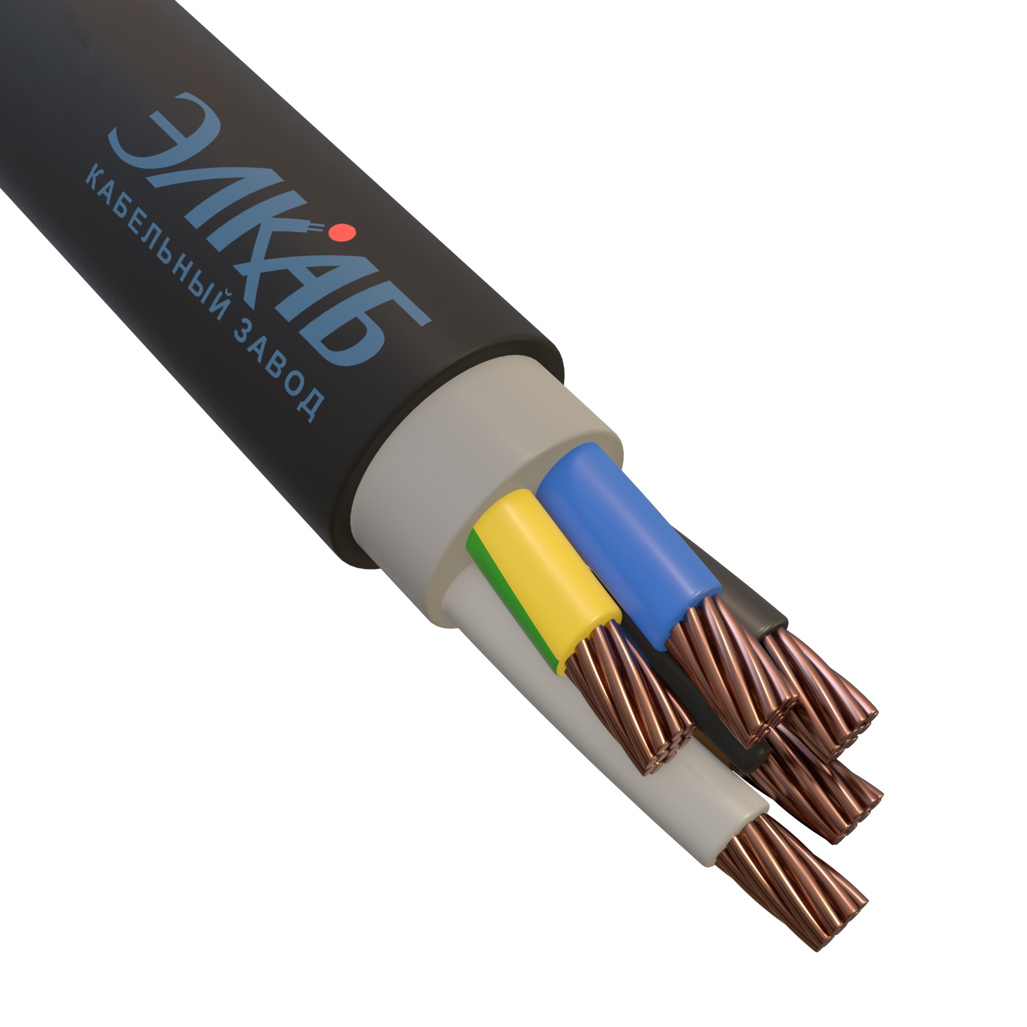 Кабель силовой ВВГнг(А)-LSLTx 5х35,0 мк (N,PE)-1кВ ТРТС