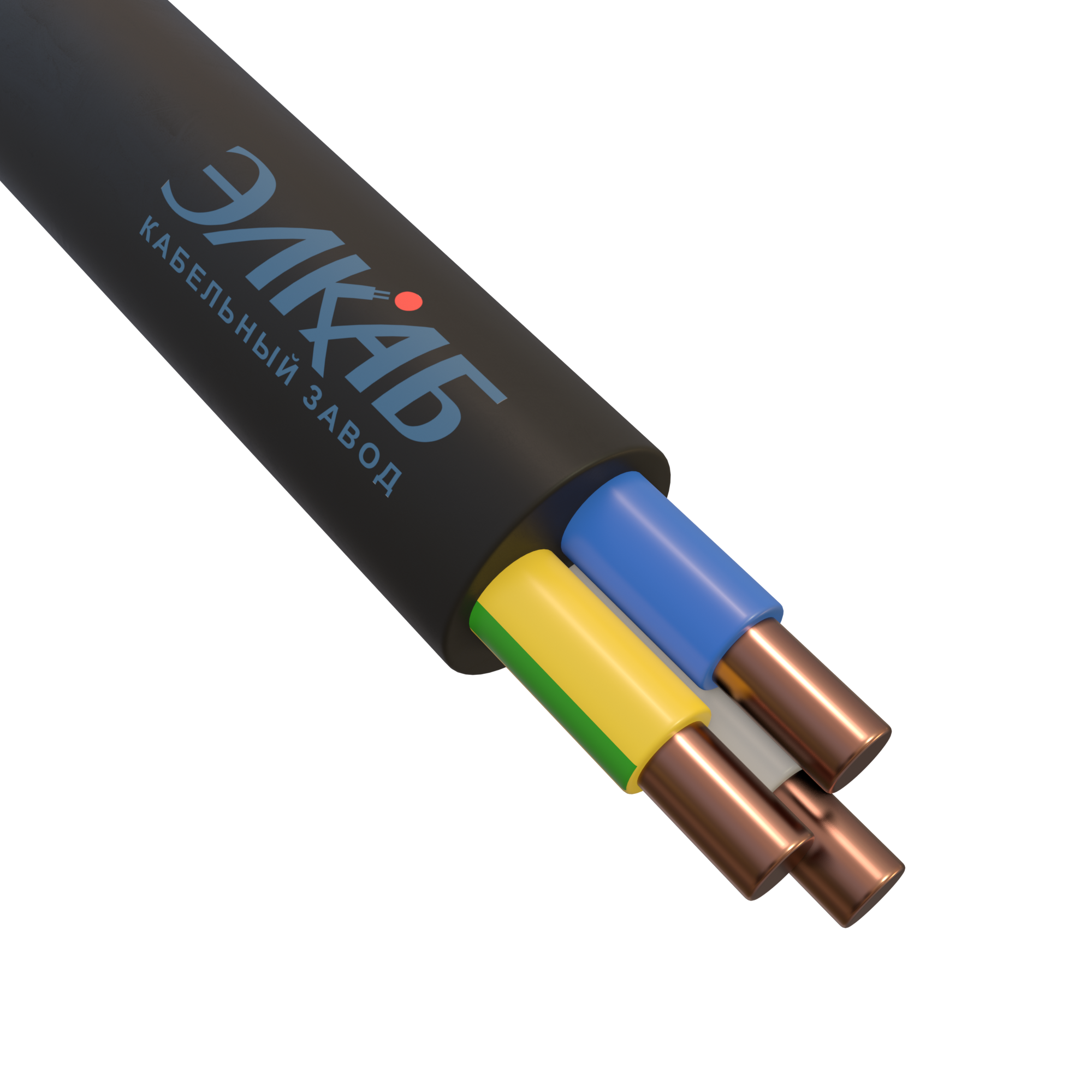 Кабель силовой ППГнг(А)-HF 3х1,5 ок (N,PE) - 0,66 кВ ТРТС