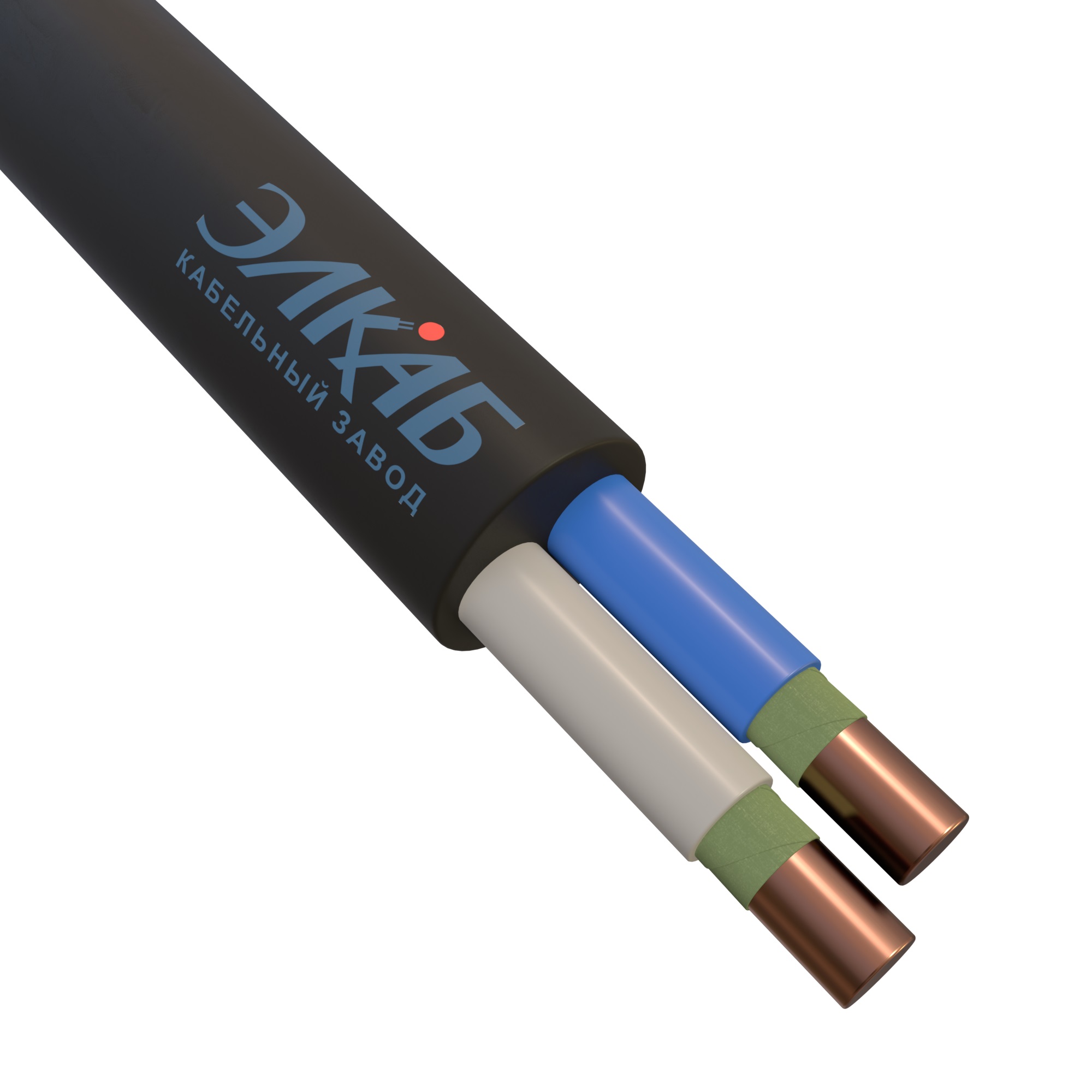 Кабель силовой ВВГнг(А)-FRLS 2х6,0 ок (N)-0,66 ТРТС