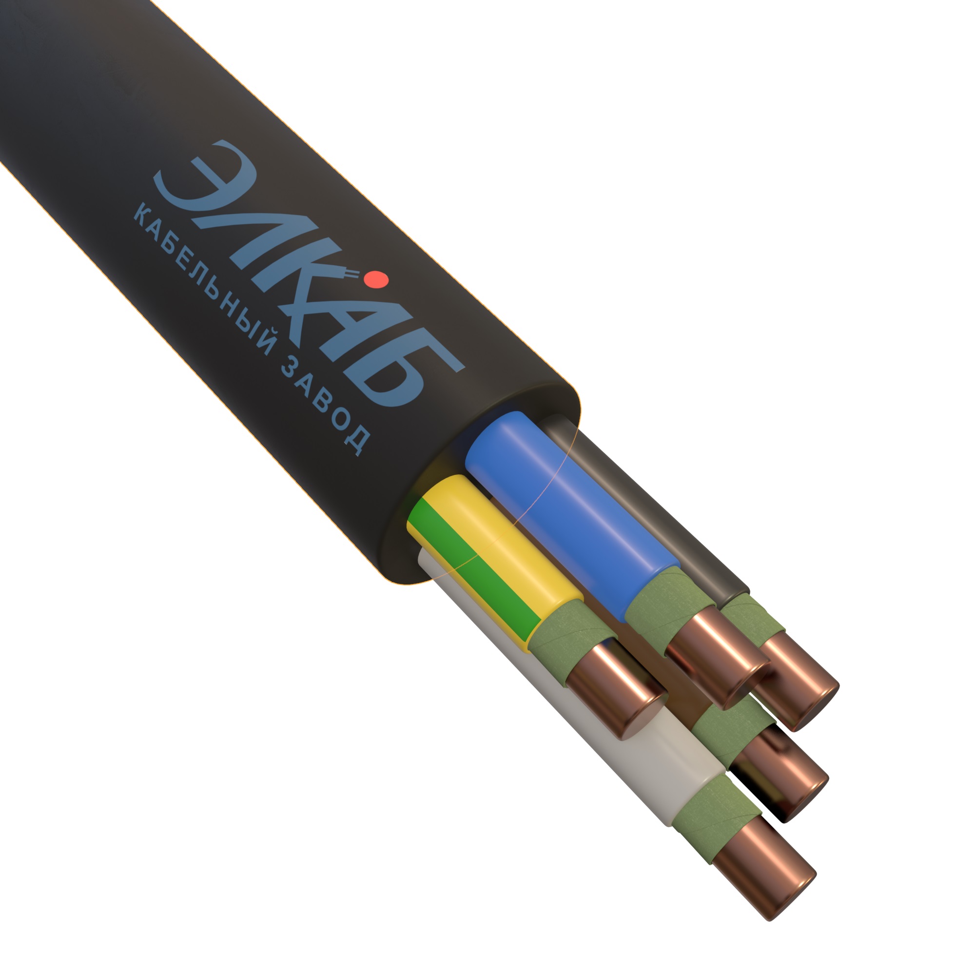 Кабель силовой ВВГнг(А)-FRLSLTx 5х10,0 ок (N,PE) - 1 кВ ТРТС