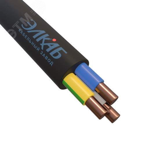 Изображение товара Кабель силовой ВВГнг(А)-LSLTx 3х4,0 ок (N,PE) - 0,66 кВ ТРТС (м)