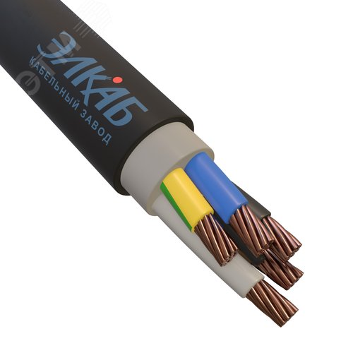 Кабель силовой ВВГнг(А)-LSLTx 5х35,0 мк (N,PE)-1кВ ТРТС - фото 1