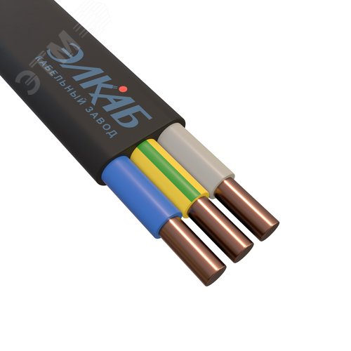 Изображение товара Кабель силовой ВВГ-Пнг(А)-LSLTx 3х4ок (N,PE)-0,66 бар ТРТС (м)