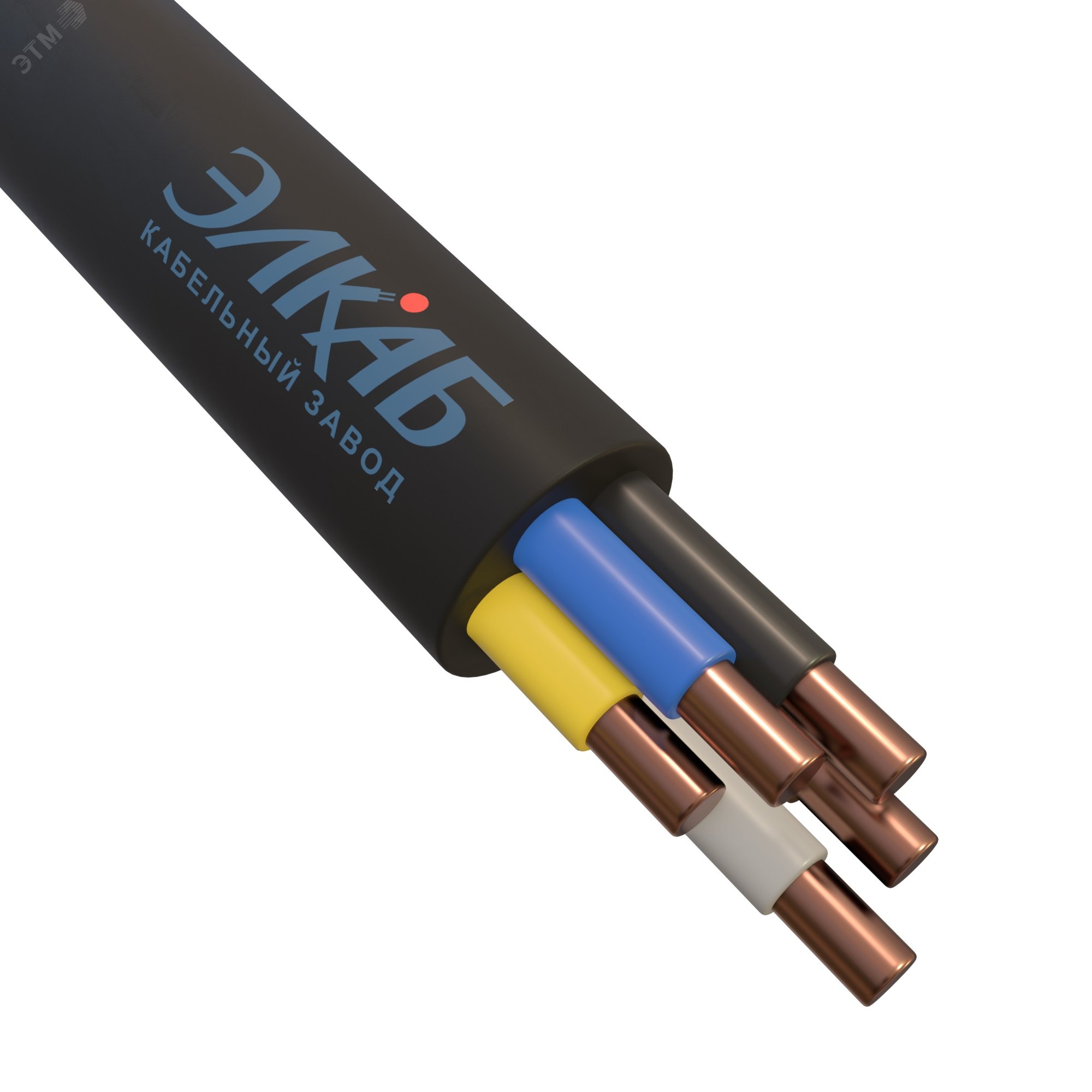 Изображение товара Кабель силовой ВВГнг(А)-LSLTx 5х10,0 ок (N,PE) - 0,66 кВ ТРТС (м)