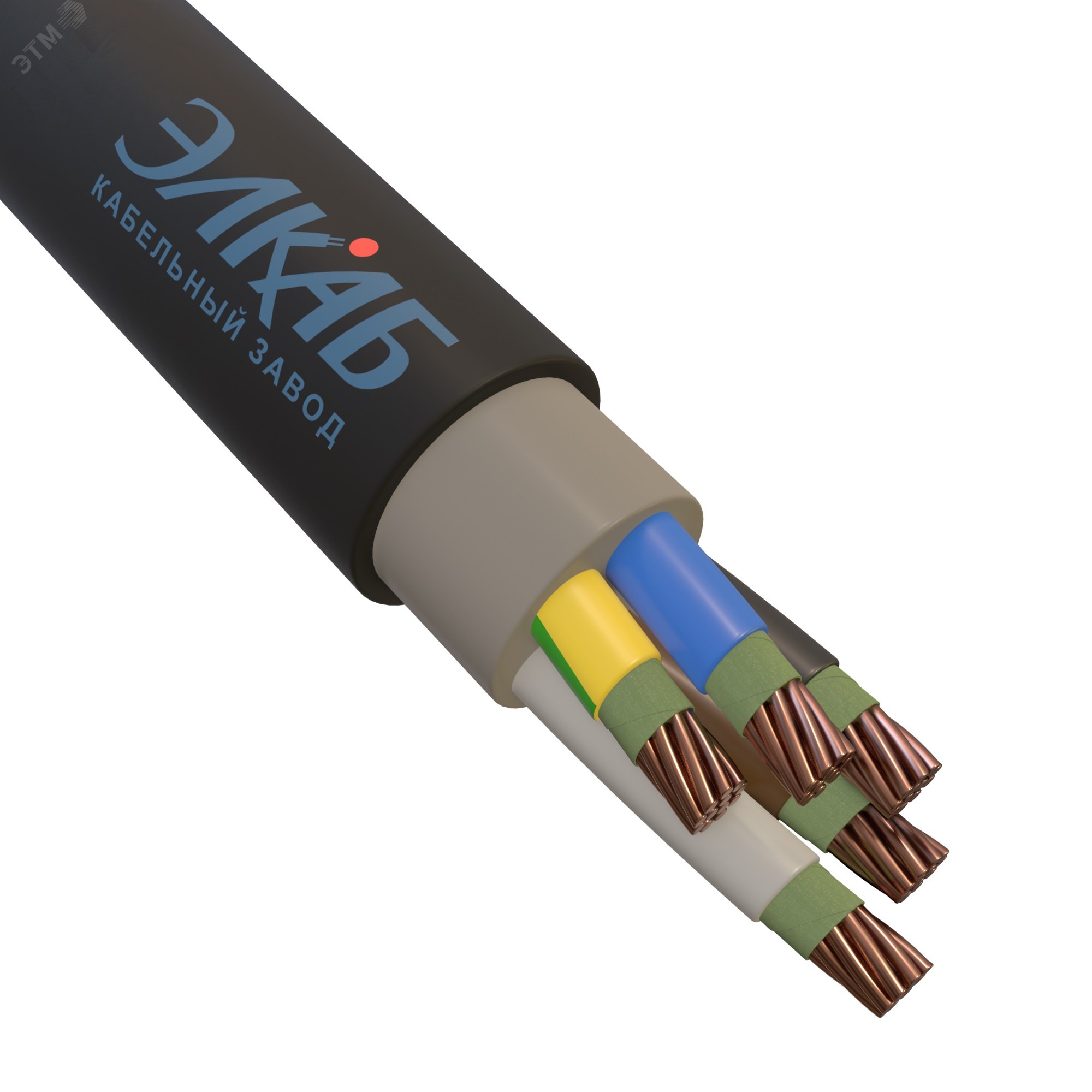 Изображение товара Кабель силовой ВВГнг(А)-FRLSLTx 5х25 мк, 660 В, Россия
