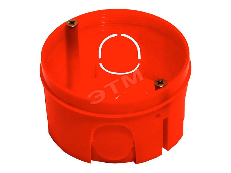 Изображение товара Коробка установочная 60х38мм круглая (шт)