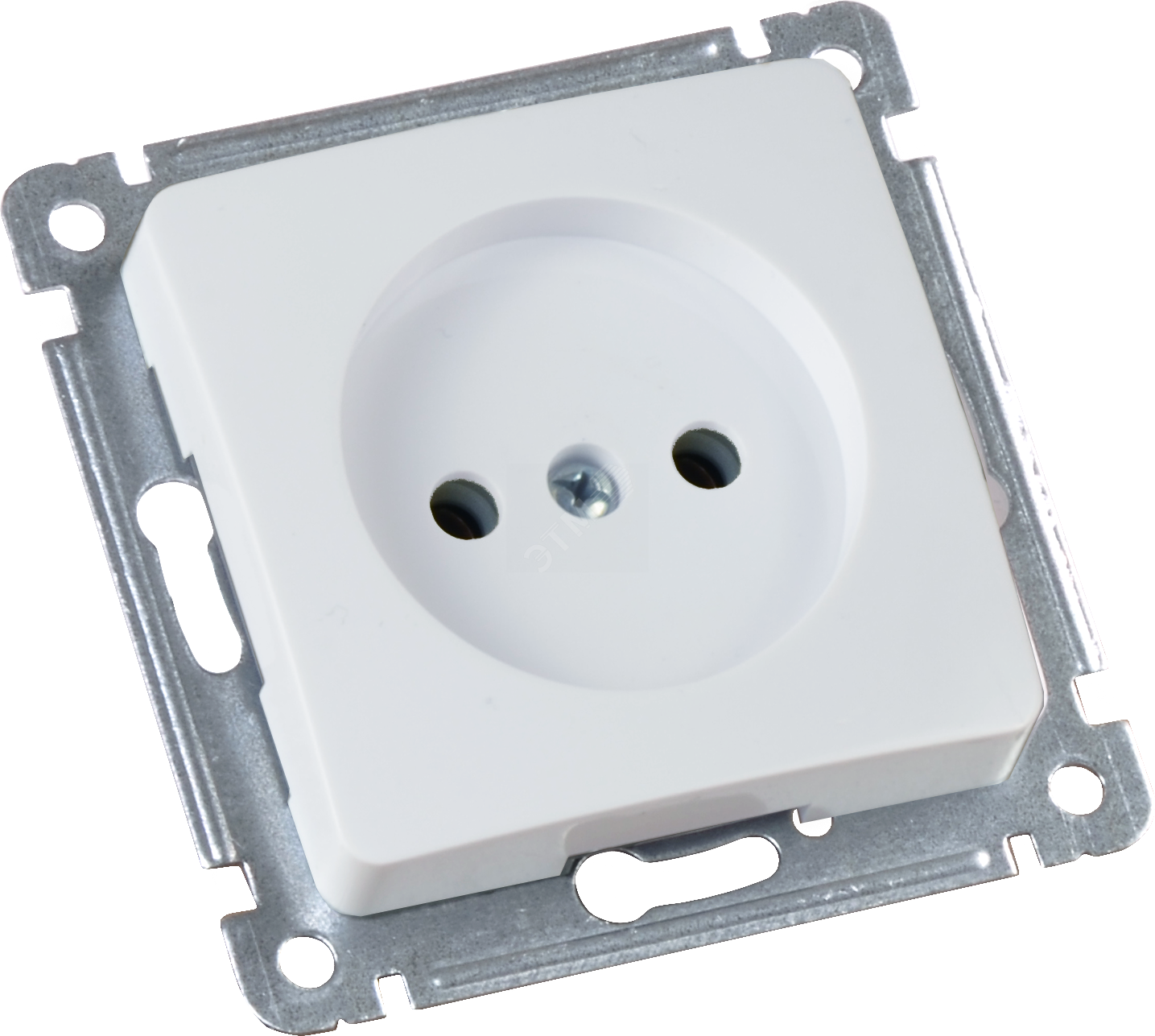 Изображение товара Розетка силовая Master РС16-401 скрытая установка рамочная белая