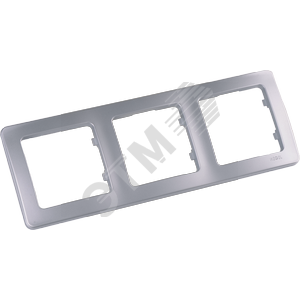 Изображение товара MASTER Рамка на 3 поста, серебро (шт)