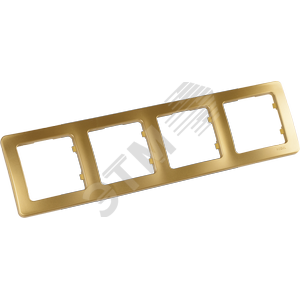 Изображение товара MASTER Рамка на 4 поста, золото (шт)