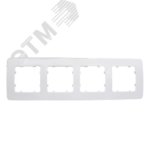 Изображение товара Рамка четырехместная, скрытой установки, цвет белый (шт)