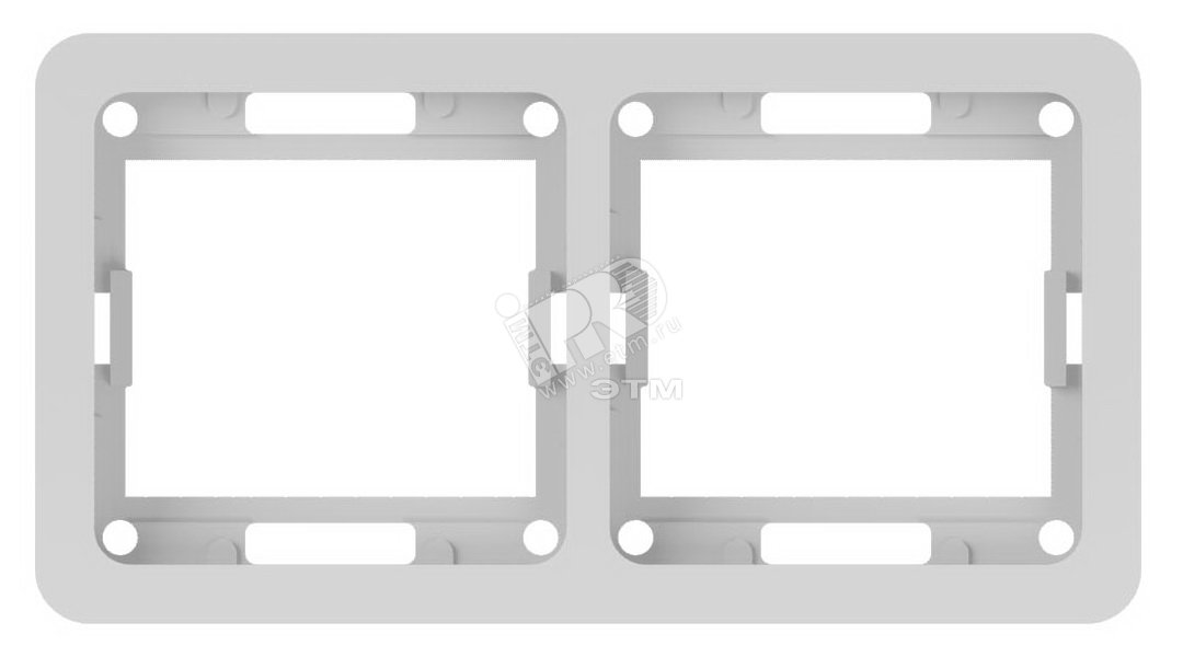 Изображение товара CLASSIC Рамка 2 поста горизонтальная бежевая (шт)