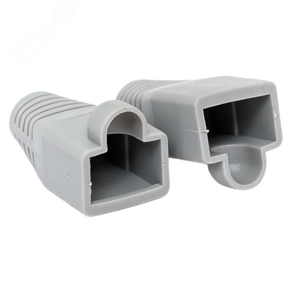 Изображение товара Колпачок изолирующий TERACOM для коннекторов RJ-45 PVC серый (упак.50шт) (упак)