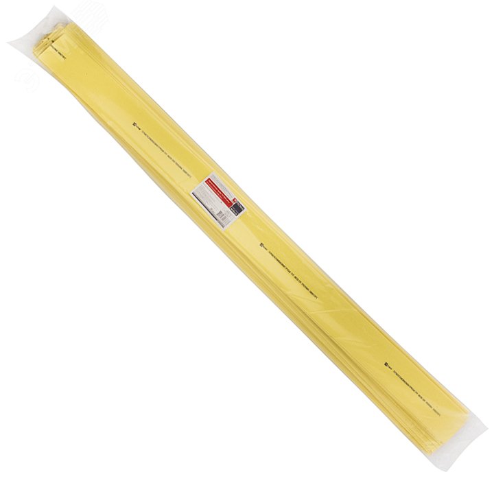 Трубка термоусаживаемая ТУТ нг 40/20 желтая в отрезках по 1м PROxima tut-40-y-1m EKF - превью 3