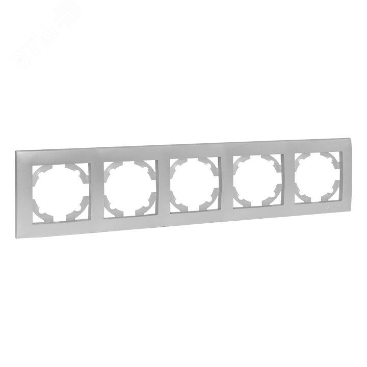 Изображение товара Валенсия Рамка 5-местная сталь (шт)