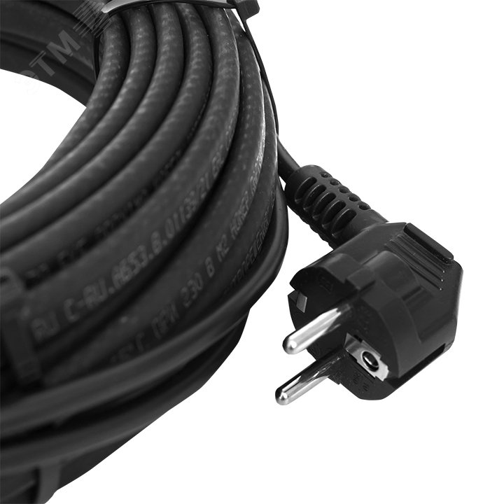 Саморегулирующийся нагревательный кабель 17 Вт/м для обогрева трубопроводов StopFrost 5 м SF-17-5 EKF - превью 4