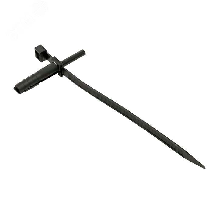 Хомут дюбельный 7х150 черный (50шт) PROxima артикул plc-nst-7.2x150b ...