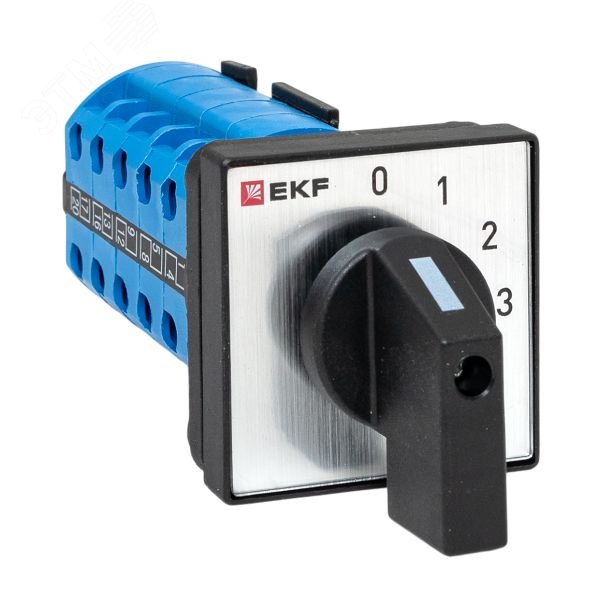 Изображение товара Переключатель кулачковый ПК-1-103 10А 3P '0-1-2-3' от EKF