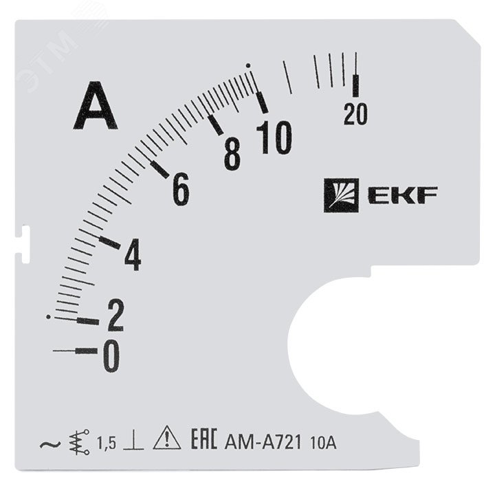 Шкала сменная для A721 10/5А-1,5 PROxima s-a721-10 EKF - превью 2