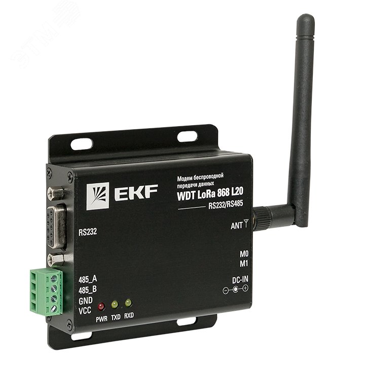 Модем беспроводной передачи данных WDT LoRa 868 L20 PROxima wdt-L868-20 EKF - превью 2