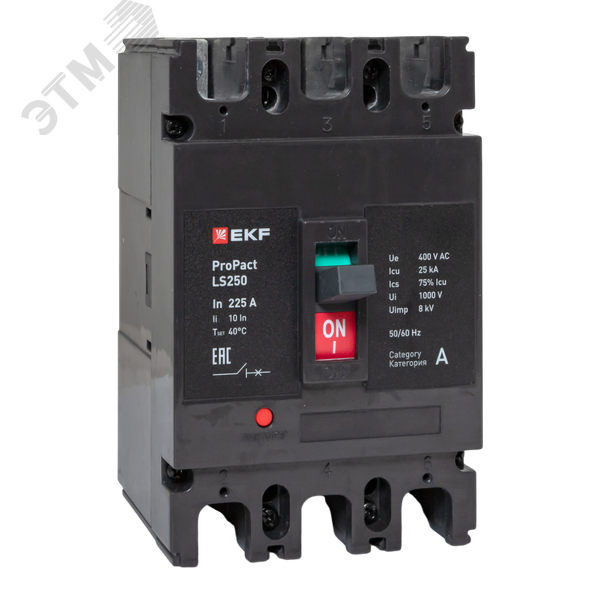 Изображение товара Выключатель автоматический LS250 25кА 3P ProPact EKF
