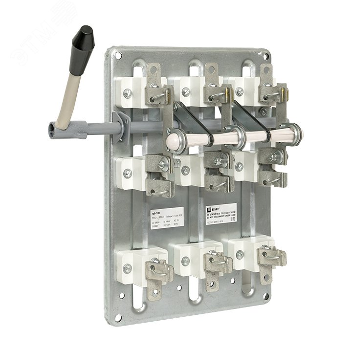 Изображение товара Разъединитель-предохранитель РПБ-1 100А левый привод без ПН серия Basic EKF