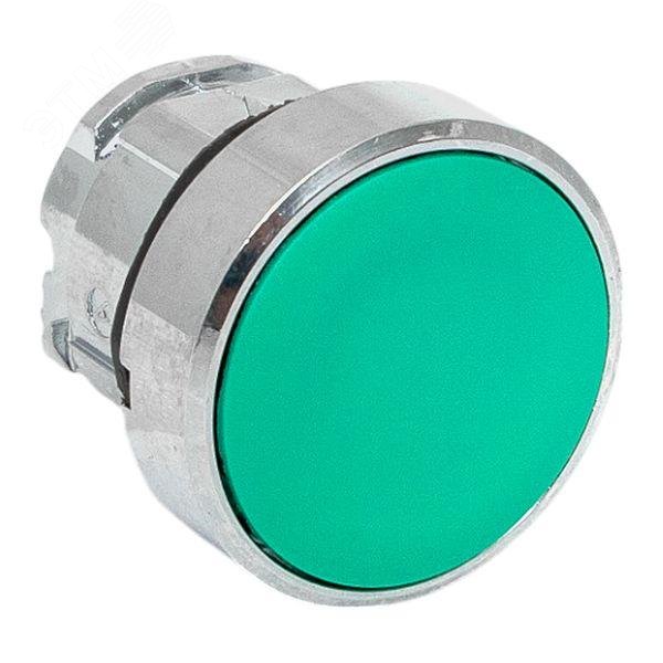 Изображение товара Исполнительный механизм кнопки XB4 зеленый плоский без фиксации IP65