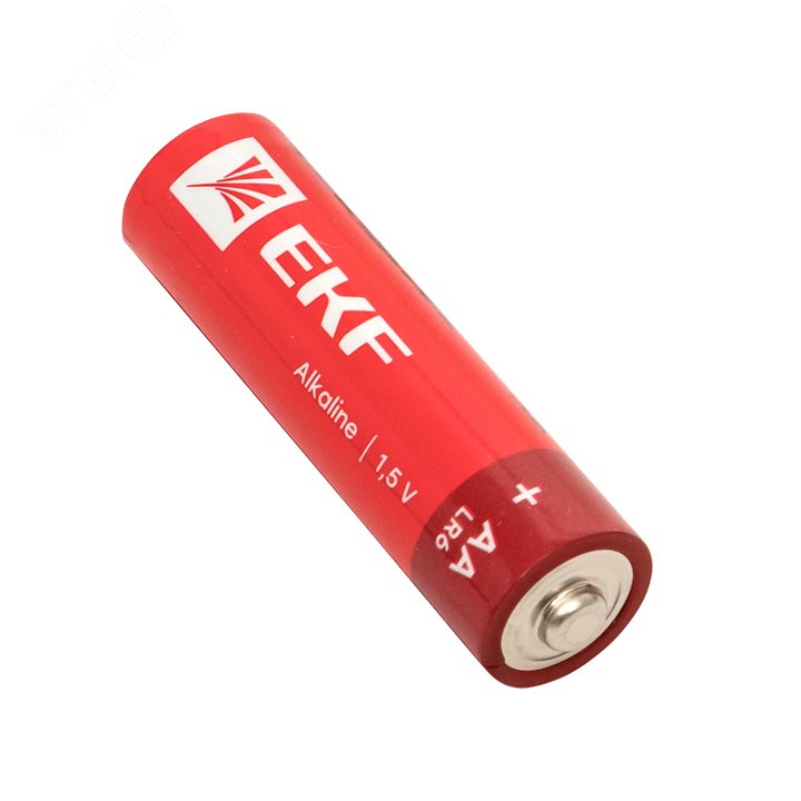 Батарейка алкалиновая типа АА(LR6) шринк 4шт. LR6-SR4 EKF - превью 2