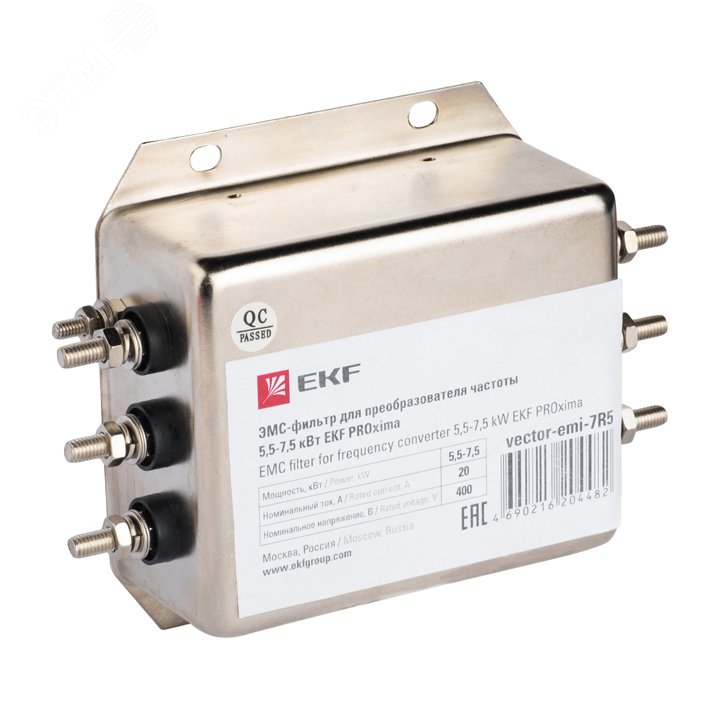 ЭМС-фильтры для преобразователя частоты 5.5-7.5 кВт vector-emi-7R5 EKF - превью