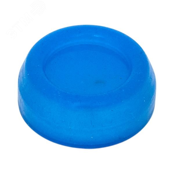 Изображение товара Силиконовый колпачок синий для плоской кнопки XB4 EKF