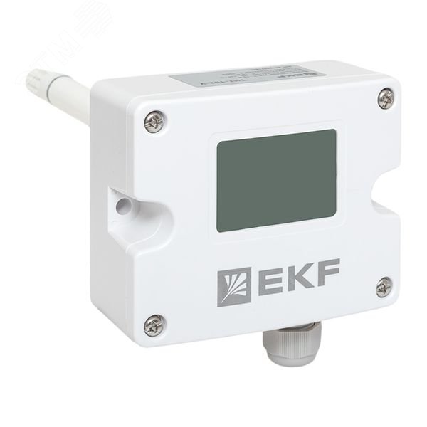 Изображение товара Преобразователь влажности и температуры канальный 4-20 мА EKF THT-102-A