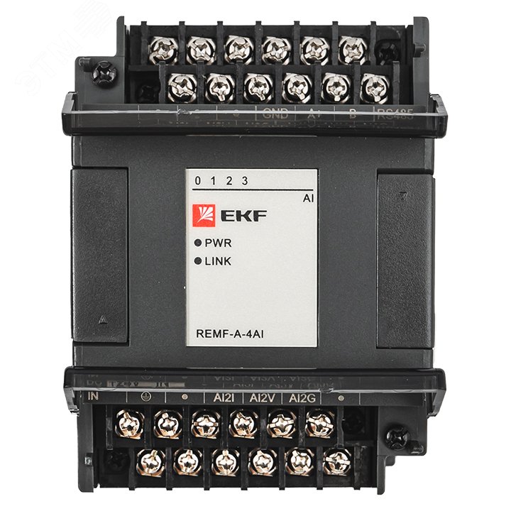 Модуль аналогового ввода REMF 4 PRO-Logic REMF-A-4AI EKF - превью 3