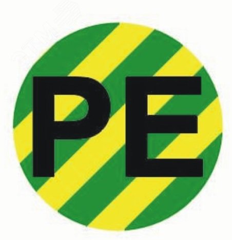 Наклейка 'PE' d=20мм PROxima an-2-07-1 EKF - превью