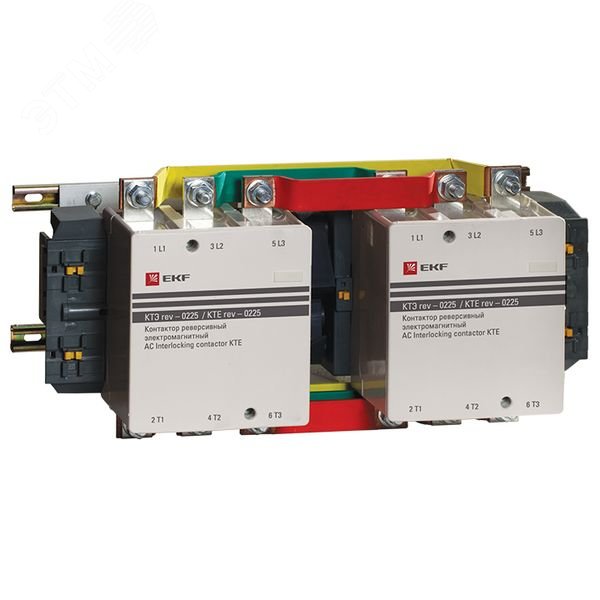 Изображение товара Пускатель магнитный ПМ 225А катушка управления 220В AC реверсивный 2НО КТЭ (шт)