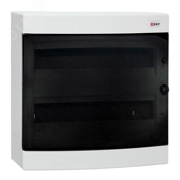 Изображение товара Щит распределительный навесной Unix прозрачная дверь 2х18 модулей IP41 EKF PROxima (шт)