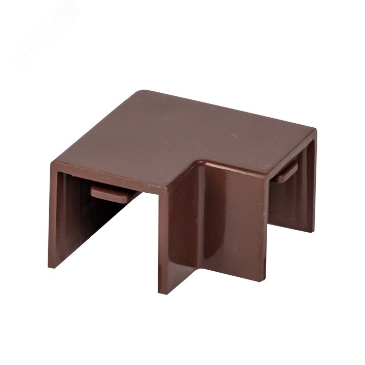 Изображение товара Поворот 90 градусов (16х16) (4 шт) Plast под темное дерево (упак)