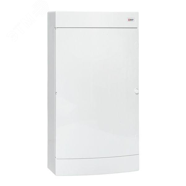Изображение товара Щит распределительный навесной Unix белая дверь 4х18 модулей IP41 EKF PROxima
