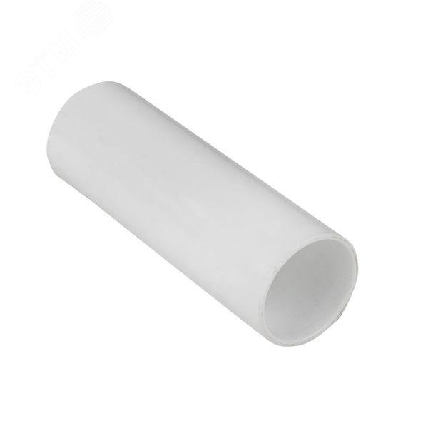 Муфта соединительная для трубы 20мм (5шт) белая Plast артикул ms-t-20-w ...
