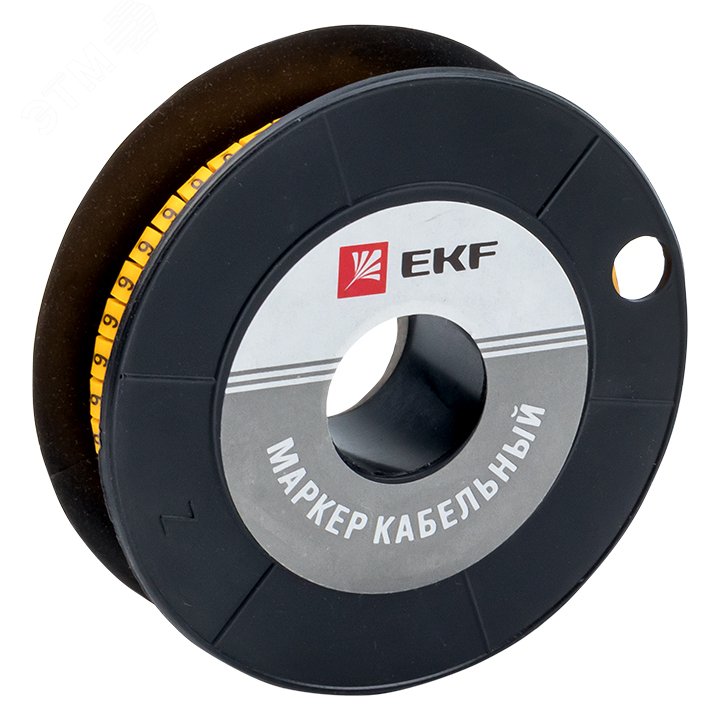 Кольцо маркировочное 0-1.5мм (6) КМ (1000шт) plc-KM-1.5-6 EKF - превью