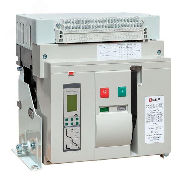 Изображение товара Выключатель автоматический ВА-45 3200/2500А 3P 100кА V2 EKF