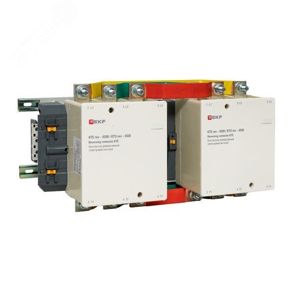 Изображение товара Контактор КТЭ реверсивный 330А 230В 2NO (шт)