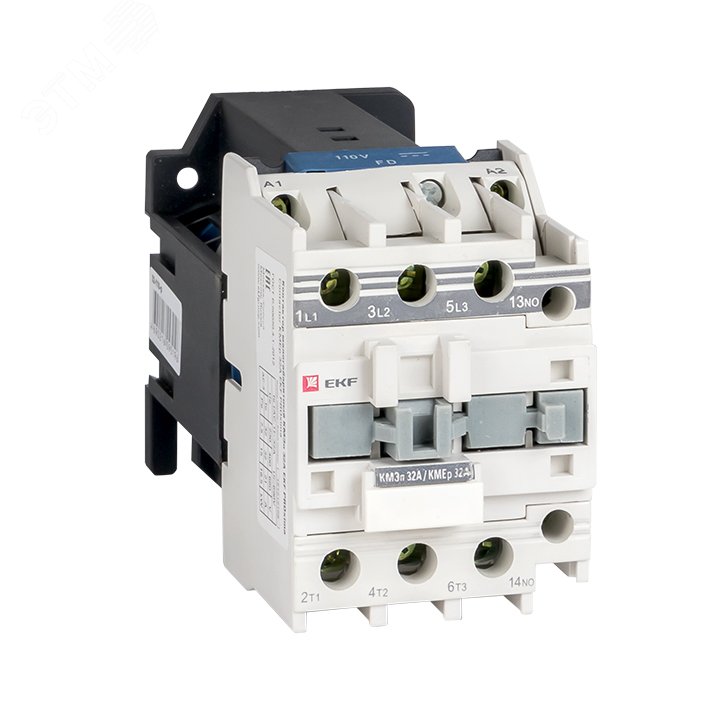 Изображение товара Малогабаритный контактор Кмэ 32А 110В DC PROxima для автоматизации