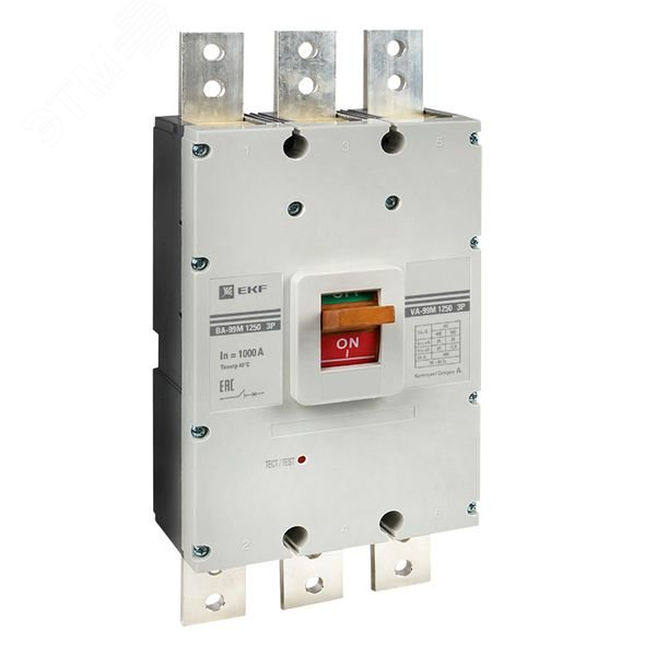 Изображение товара Выключатель автоматический ВА-99М 1250/1000А 3P 35кА Basic (шт)
