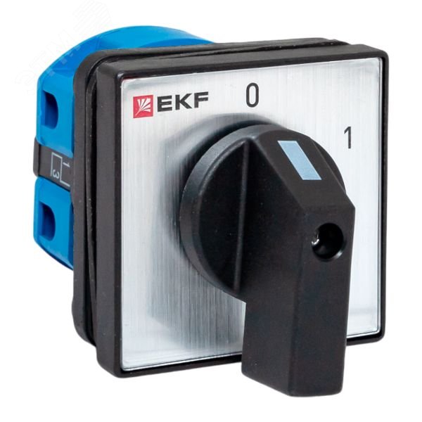 Изображение товара Кулачковый переключатель ПК-1-12 25А 2P 0-1 IP65 EKF