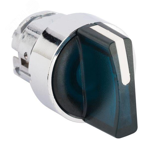 Изображение товара Механизм переключателя ХB4 синий на 3 положения с фиксацией без подсветки PROxima