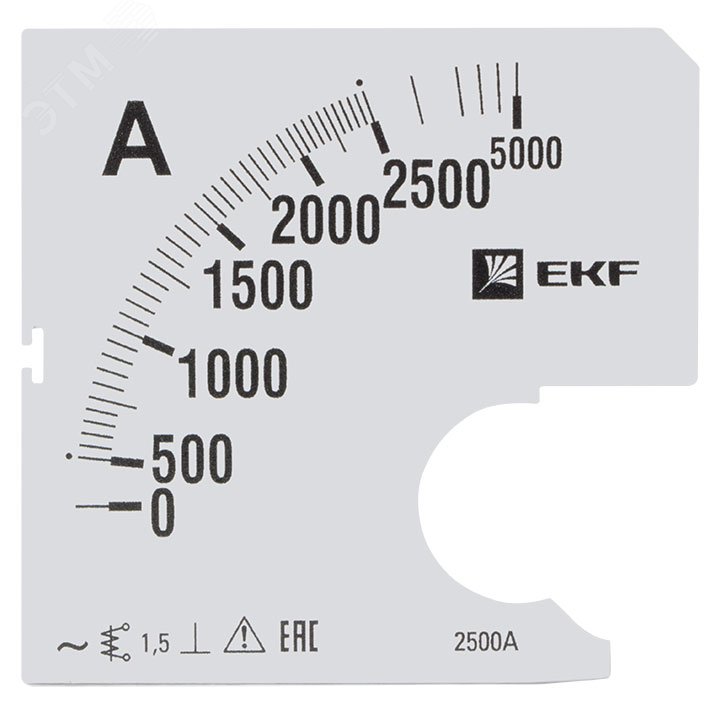 Шкала сменная для A961 2500/5А-1.5 PROxima s-a961-2500 EKF - превью 2